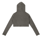 Vintage Washed Raw Edge Hoodie