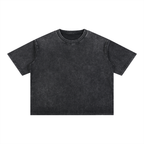 Mineral Wash Boxy Cotton T-Shirt