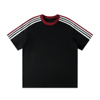 Unisex Colorblock Striped T-Shirt