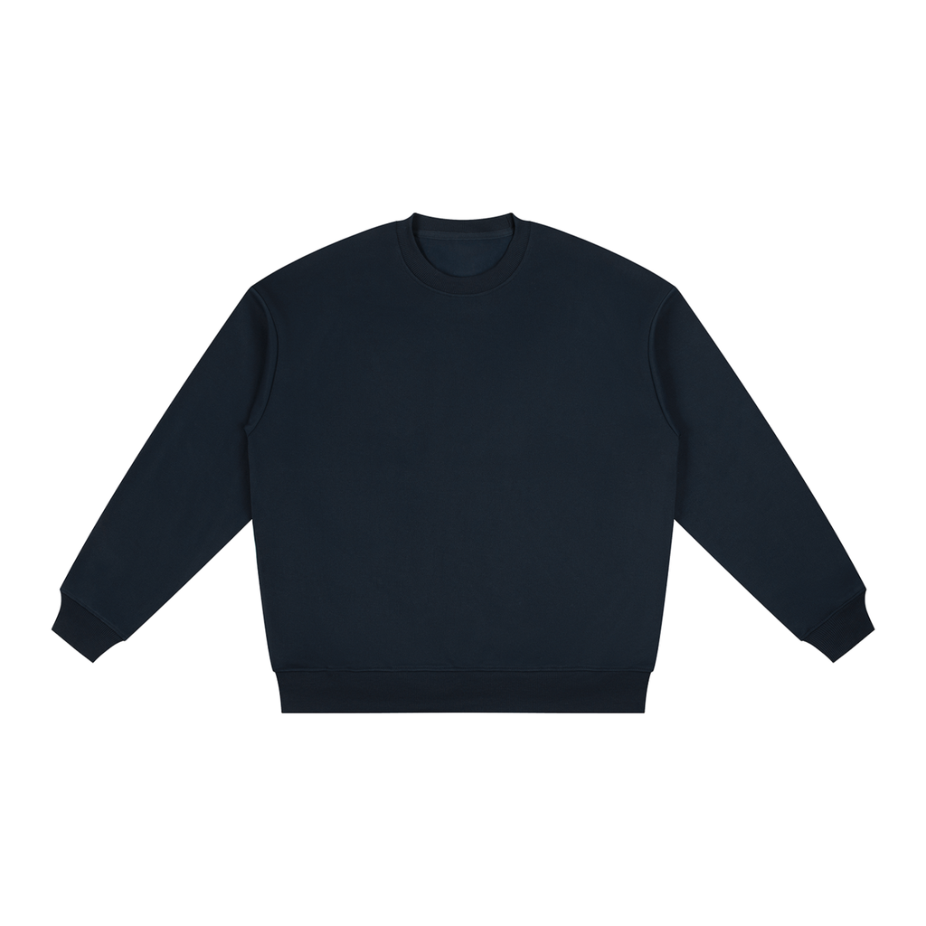 Oversized Drop Shoulder Crewneck Sweatshirt