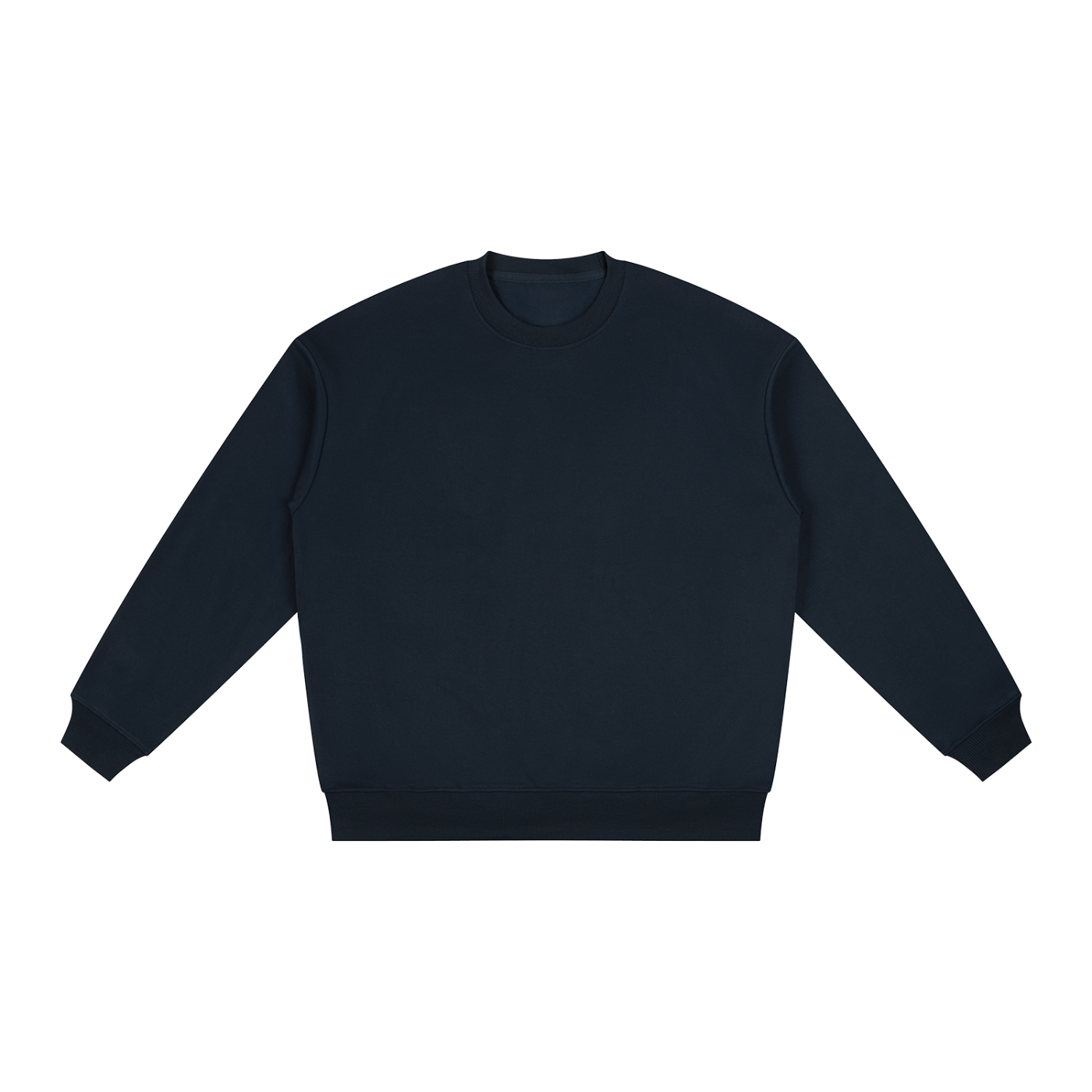 Oversized Drop Shoulder Crewneck Sweatshirt