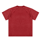 Vintage Washed Raglan Cotton T-Shirt