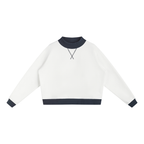 Women’s Mock Neck Crewneck Sweatshirt