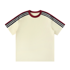 Unisex Colorblock Striped T-Shirt