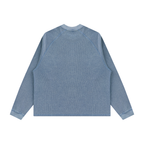 Unisex Vintage Wash Boxy  Waffle T-Shirt
