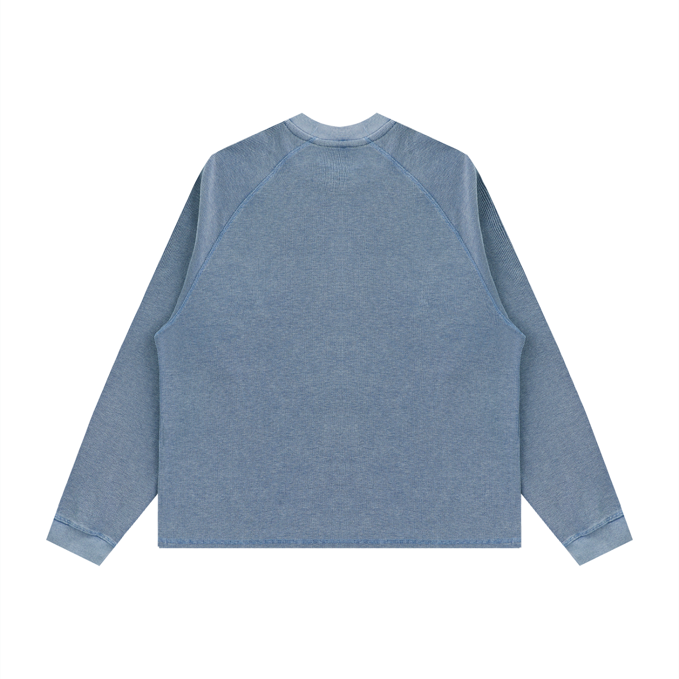 Unisex Vintage Wash Boxy  Waffle T-Shirt