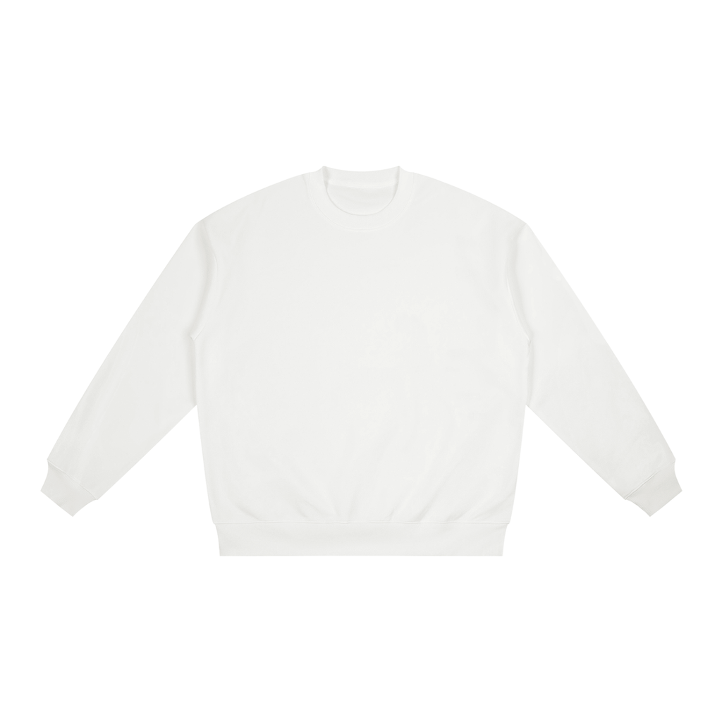 Oversized Drop Shoulder Crewneck Sweatshirt