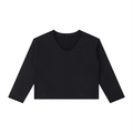 Women's Raw Hem Long Sleeve T-Shirt