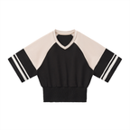 Women's Color Block Ruched T-Shirt